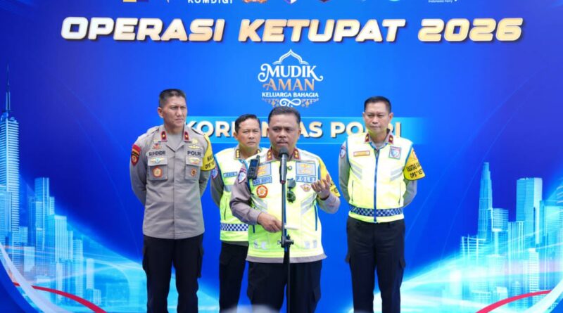 Arus Mudik Baru 25 Persen Tinggalkan Jakarta, Kakorlantas Tegaskan Keselamatan Prioritas Operasi Ketupat 2026