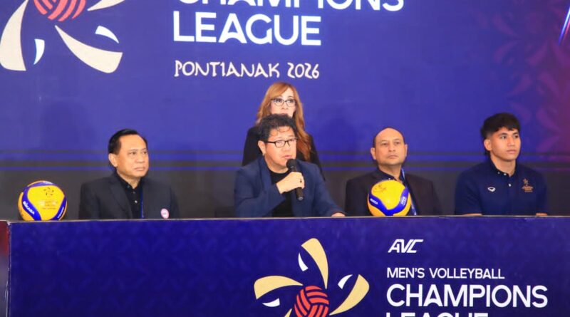 Indonesia Siap Gelar AVC Men’s Champions League 2026 di Pontianak, Momentum Kebangkitan Voli Asia
