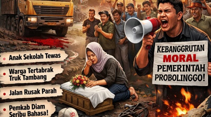 Jalan Umum Jadi Kuburan! Truk Tambang Bunuh Warga, Pemkab Diam Seribu Bahasa!”