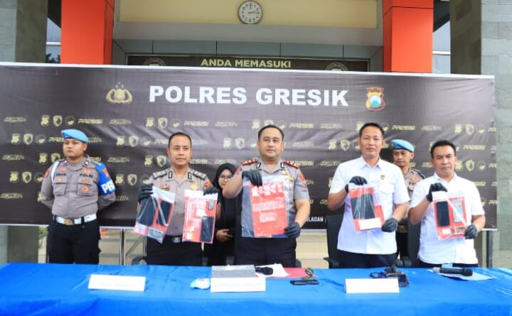Polres Gresik Bongkar Jaringan Narkoba Lintas Pulau, 6 Tersangka Diamankan