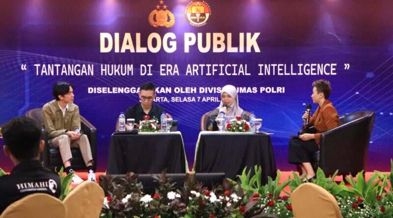 Divhumas Polri Gelar Dialog Publik Bahas Tantangan Hukum di Era Artificial Intelligence