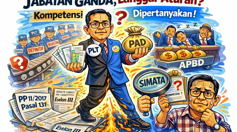 Rangkap Jabatan di Bapenda: Antara Kewenangan dan Kepatuhan Regulasi