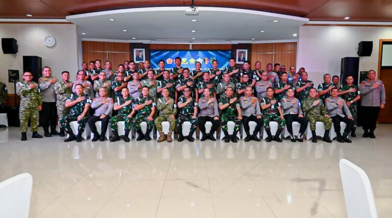 Perkuat Soliditas, POM TNI dan Propam Polri Gelar Coffee Morning & Halal Bihalal 1447 H
