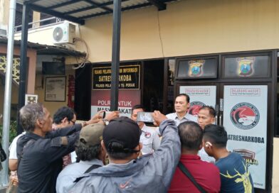 Polres Pelabuhan Tanjungperak Amankan Tersangka Pengedar Sabu di Surabaya