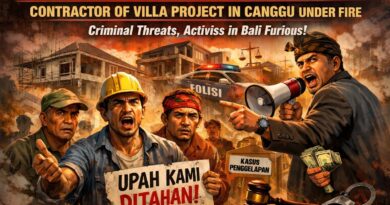 ‎UPAH BURUH DIDUGA DITAHAN! KONTRAKTOR PROYEK VILLA DI CANGGU DISERET KE PUSARAN SKANDAL — BAU PIDANA MENYENGAT, KEADILAN DITANTANG TERBUKA!
