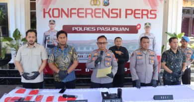 Polres Pasuruan Ungkap Tambang Andesit Ilegal di Purwosari, 5 Orang Ditetapkan Sebagai Tersangka