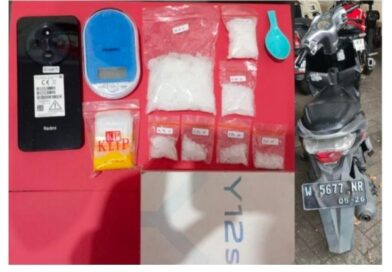 Polres Pasuruan Bekuk Pria Asal Pandaan dengan Barang Bukti 118 Gram Sabu