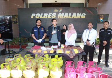 Polres Malang Bongkar Sindikat Pengoplos LPG Bersubsidi di Kepanjen