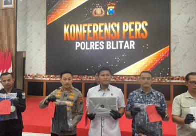 *Polres Blitar Amankan Residivis Pembobol Tiga Gedung Sekolah*