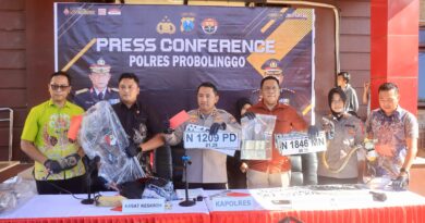Polres Probolinggo Amankan Tujuh Tersangka Curas dan Curanmor
