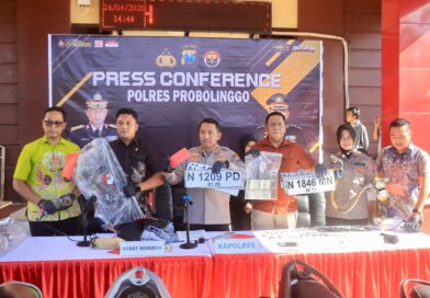 Polres Probolinggo Amankan Tujuh Tersangka Curas dan Curanmor