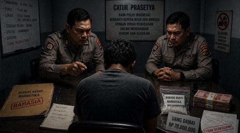 Dugaan “tangkap Lepas” Narkoba Di Tenaru: Ketika Hukum Diduga Diperdagangkan, Seragam Kehormatan Terancam Jadi Alat Transaksi