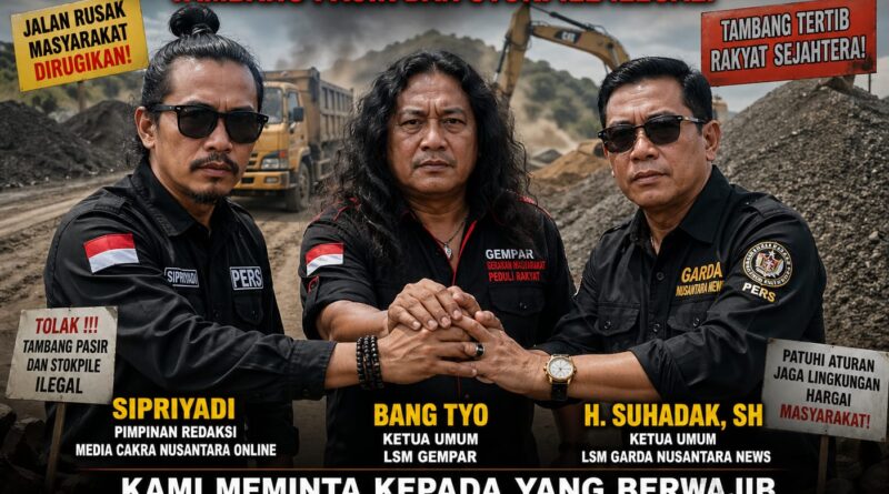 ‎Legal di Atas Kertas, Rusak di Lapangan: Fakta Pahit Tambang Galian C dan stokpile
