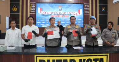 Polres Blitar Kota Amankan Tersangka Penyalahgunaan BBM Bersubsidi