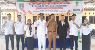 Kepala Desa Gebangbunder Lantik Kepala Dusun Jatisari.