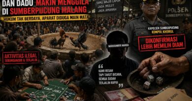 Sumberpucung di Ujung Kendali: Judi Terbuka, Aparat Membisu, Dugaan ‘Setoran’ Menguat