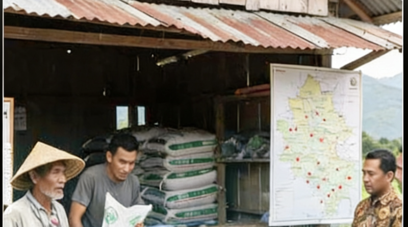 Dugaan Kios Di Desa Sisir, Jual Pupuk Subsidi Urea & Phonska Rp115.000- Per Sak, Petani Menjerit Kios Makin Untung