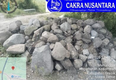 Dugaan Proyek Fiktif TPT Desa Menunggal, Masyarakat Layangkan Dumas ke Aparat Penegak Hukum