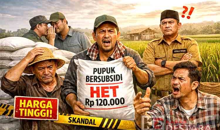 Oknum Anggota Kelompok Tani Dusun Gogor Diduga Jual Pupuk Subsidi di Atas HET, Petani Kecil Teriak Poktan Makin Asik..!!?