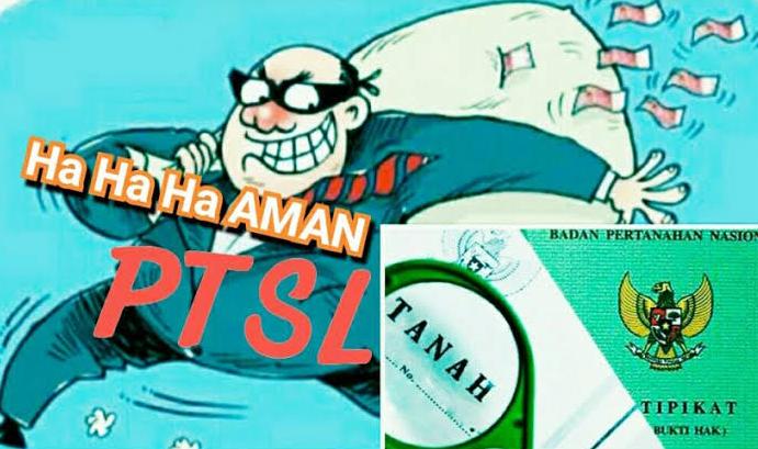 DUGAAN PUNGLI PTSL 2026 DI DESA TEBON, WARGA KELUHKAN TARIF RP400 RIBU PER BIDANG