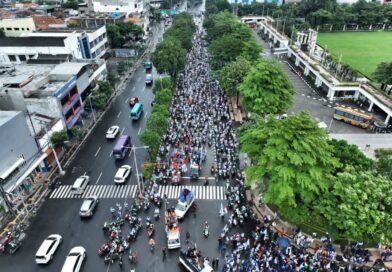 Polda Jatim Apresiasi Elemen Pekerja dan Mahasiswa,May Day di Jawa Timur Tertib dan Damai