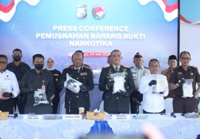Polda Jatim Musnahkan 22,226 Kg Kokain, Tegaskan Komitmen Perang Melawan Narkoba