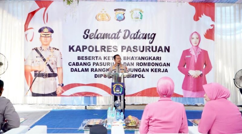 Kapolres Pasuruan Monitoring Kinerja dan Pelayanan di Polsek Beji dan Gempol
