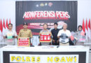 Polres Ngawi Amankan 2 Tersangka Pengedar Narkoba 223,842 gram Sabu Disita
