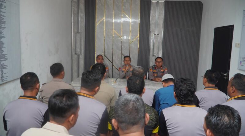 Beri Arahan Internal, Kapolres Pasuruan Minta Penyidik Jaga Integritas dan Patuhi SOP
