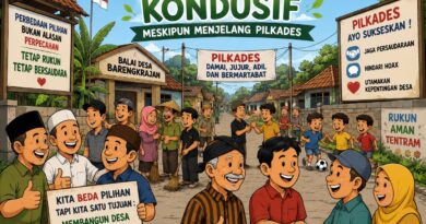 MENJELANG PILKADES, DESA BARENGKRAJAN TETAP KONDUSIF,