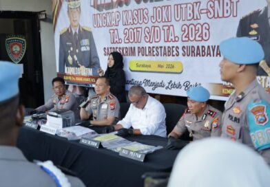 Polrestabes Surabaya Amankan 14 Tersangka Joki UTBK-SNBT