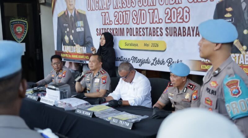 Polrestabes Surabaya Amankan 14 Tersangka Joki UTBK-SNBT