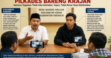 Klarifikasi Dugaan Intimidasi Pilkades Bareng Krajan, Asmono Tegaskan Tidak Pernah Ada Tekanan terhadap Topan