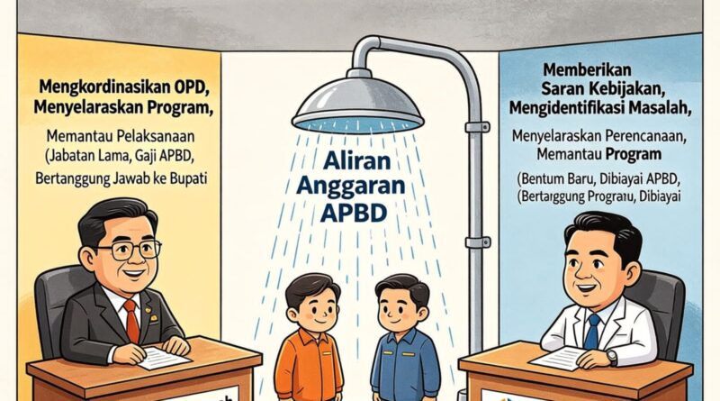 Ketika TP3D Ada, Sekda dan Kepala OPD Jadi Apa?
