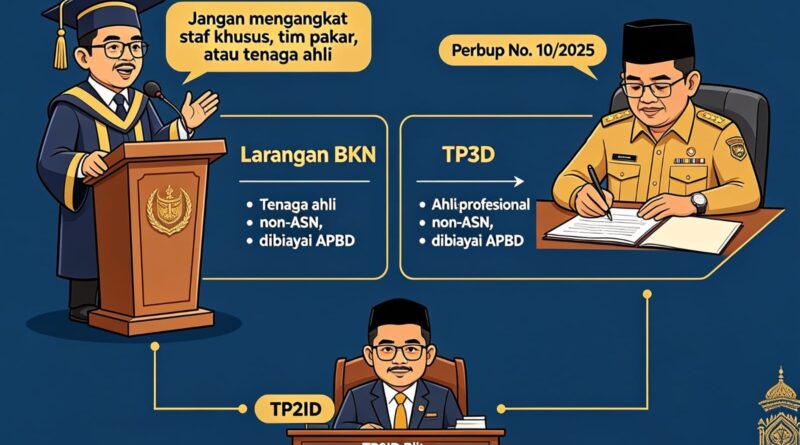 “Ganti Nama, Sama Fungsi: Apakah TP3D Sengaja Dirancang untuk Menghindari Larangan BKN?”
