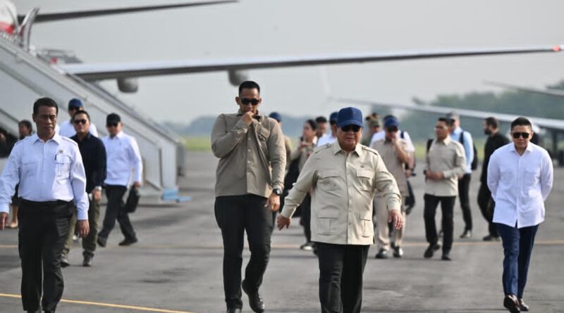 *Tiba di Jawa Timur, Presiden Prabowo Akan Resmikan 166 SPPG Polri, Museum Ibu Marsinah hingga Panen Raya Jagung*