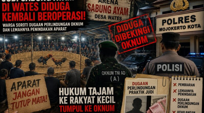 Judi Sabung Ayam di Wates Diduga Kembali Beroperasi, Warga Sindir Ketidakberdayaan Aparat dan Soroti Dugaan Pembiaran