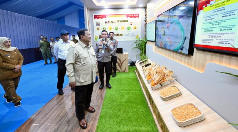 *Presiden Prabowo Dorong Kemandirian Pangan Nasional, Mensesneg: Cadangan Beras Tembus 5,3 Juta Ton