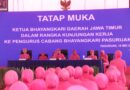Ketua Bhayangkari Jatim Tinjau UMKM dan Serahkan Tali Asih di Polres Pasuruan