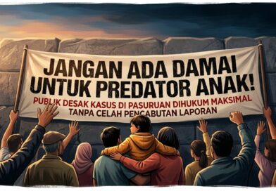 Tak Boleh Ada Damai untuk Predator Anak! Publik Desak Pelaku Persetubuhan Anak di Pasuruan Dihukum Seberat-Beratnya Tanpa Celah Pencabutan Laporan”