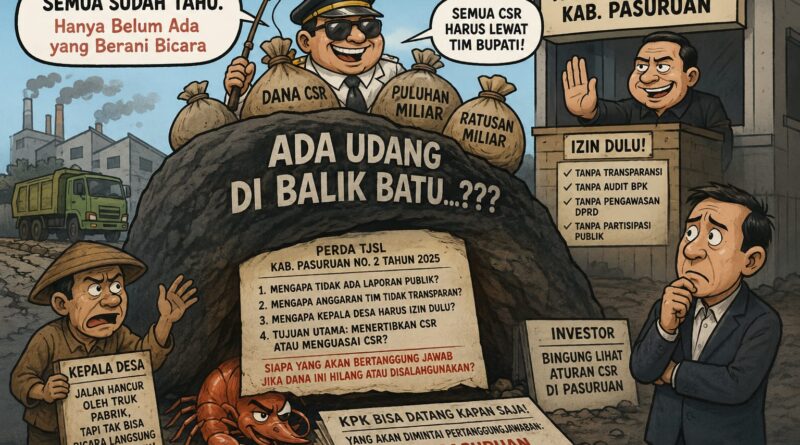ADA UDANG DI BALIK BATU…??? SEMUA SUDAH TAHU. Hanya Belum Ada yang Berani Bicara