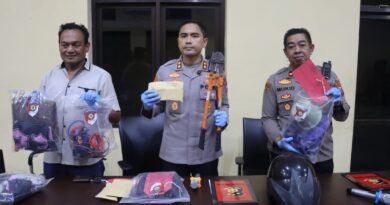 Polres Pacitan Amankan Komplotan Pencuri Kotak Amal di 7 Masjid