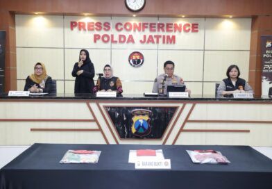 Polda Jatim Amankan Tersangka Kasus Kekerasan Seksual Dua Anak Dibawah Umur