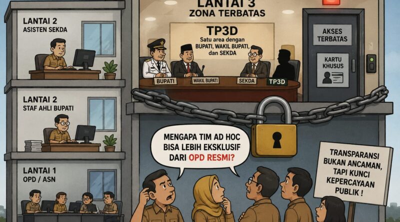 LANTAI 3 YANG TAK TERSENTUH Ketika Tim Ad Hoc Lebih Berkuasa dari OPD Resmi