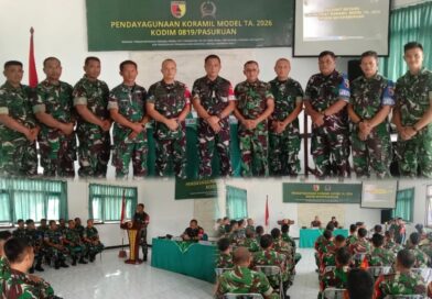 Tingkatkan Profesionalisme Babinsa, Kodim 0819 Pasuruan Gelar Pendayagunaan Koramil Model TA. 2026
