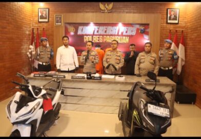 Ungkap 3 Kejahatan Jalanan, Polres Pasuruan Tangkap Pelaku Begal dan Curanmor