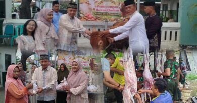 Dandim 0819/Pasuruan Serahkan Hewan Kurban, Wujud Kepedulian dan Kebersamaan di Hari Raya Idul Adha