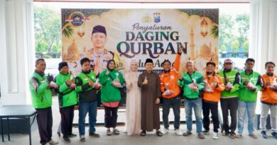 Polres Pasuruan Salurkan 16 Sapi dan 57 Kambing Kurban untuk Masyarakat di Hari Idul Adha