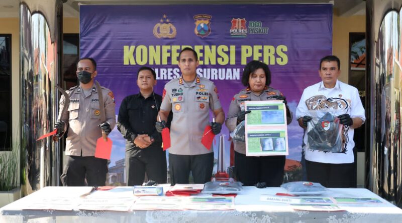 Polres Pasuruan Kota Amankan 4 Tersangka Pengeroyokan Remaja di GOR Untung Suropati*