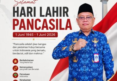 Kepala Cabang Dinas Pendidikan Wilayah Kabupaten Lamongan Ucapkan Selamat Hari Lahir Pancasila 1 Juni 2026